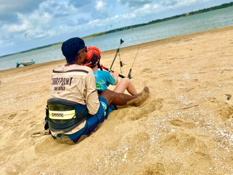 Kitesurf sessions in Kalpitiya